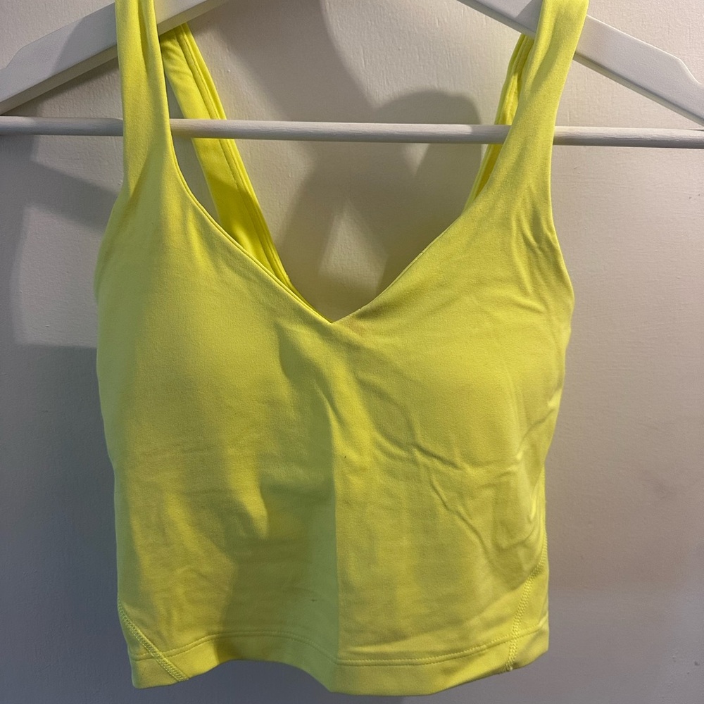 lululemon Align™ Tank Top Neon Yellow
Light Support, A/B Cup 🔥🔥🔥 NWOT